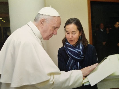 Foto con el Papa